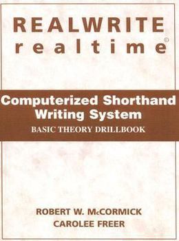 Spiral-bound Realwrite Realtime Computerized Shorthand Writing System: Basic Theory Drillbook Book