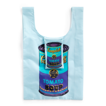 Misc. Andy Warhol Soup Can Packable Nylon Tote Bag Book
