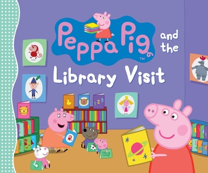 Hardcover Peppa Pig and the Library Visit Book