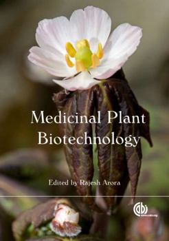 Hardcover Medicinal Plant Biotechnology Book