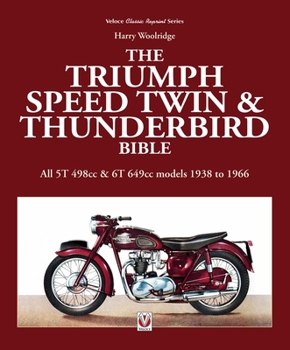Paperback Triumph Speed Twin & Thunderbird Bible Book