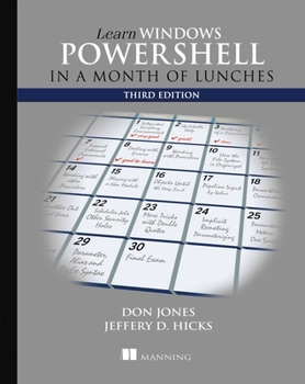 Paperback Learn Windows Powershell in a Month of Lunches Book