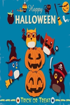 Notebook: These Halloween beautiful 6 x 9 Composition Notebook 190-page Journal books are lined to standard wide-ruled margins with a table of ... of each topic.Trick or Treat Halloween Book 1