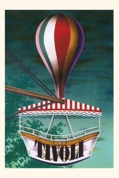 Paperback Vintage Journal Tivoli Travel Poster Book