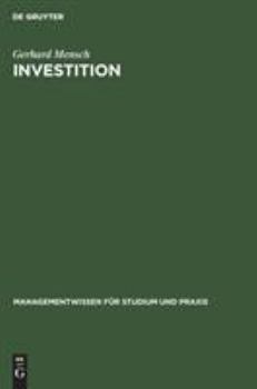 Hardcover Investition [German] Book