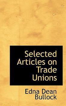 Paperback Selected Articles on Trade Unions Book