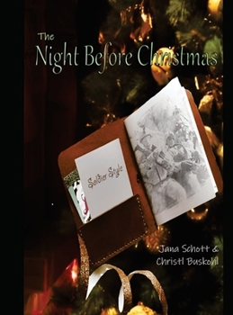 Hardcover The Night Before Christmas, Soldier Style [Large Print] Book