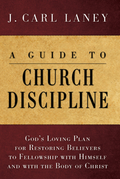 Paperback A Guide to Church Discipline Book