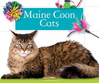 Library Binding Maine Coon Cats Book