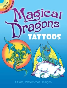 Paperback Magical Dragons Tattoos Book