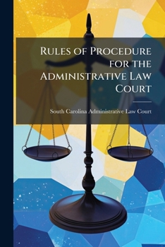 Paperback Rules of Procedure for the Administrative Law Court Book