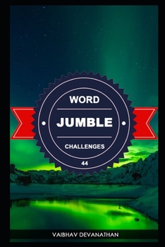 Paperback Word Jumble Challenges - 44 Book