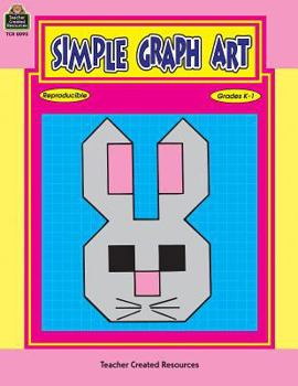 Paperback Simple Graph Art: Grades K-1 Book