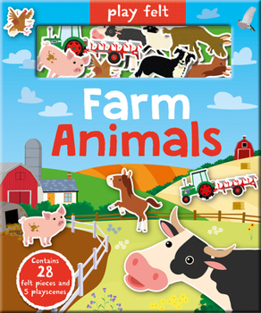 Board book Play Felt: Farm Animals Book