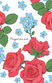 Paperback Forget me not: password book with alphabetical tabs, easy password keeping, organizer / internet password logbook to protect username Book