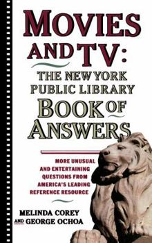 Paperback Movies and Tv: The New York Public Library Book of Answers Book
