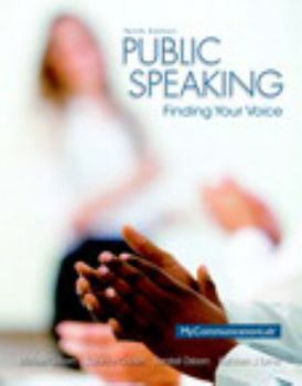Paperback Public Speaking: Finding Your Voice Book
