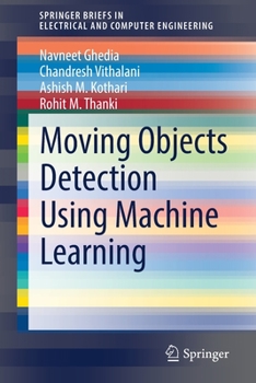 Paperback Moving Objects Detection Using Machine Learning Book