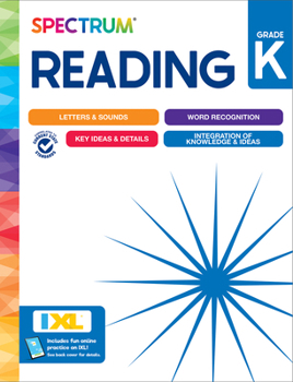 Paperback Spectrum Reading Workbook, Grade K Book