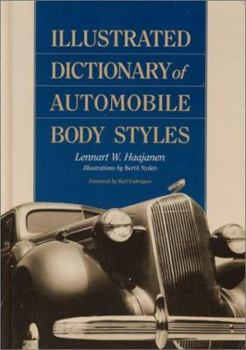 Hardcover Illustrated Dictionary of Automobile Body Styles Book
