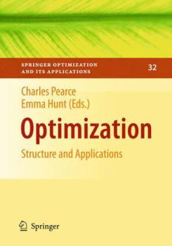 Paperback Optimization: Structure and Applications Book