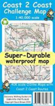 Map Coast 2 Coast Super-Durable Challenge Map Book