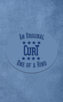 Paperback Curt: Personalized Writing Journal for Men Book