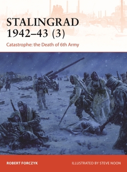 Paperback Stalingrad 1942-43 (3): Catastrophe: The Death of 6th Army Book
