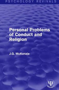 Paperback Personal Problems of Conduct and Religion Book