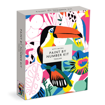 Product Bundle Kitty McCall Toucan Paint by Number Kit Book