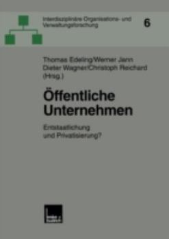 Paperback Öffentliche Unternehmen: Entstaatlichung Und Privatisierung? [German] Book