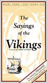 Hardcover The Sayings of the Vikings Book