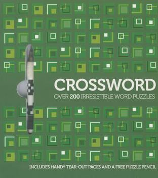 Paperback Crossword: Over 200 Irresistible Word Puzzles [With Pencil] Book