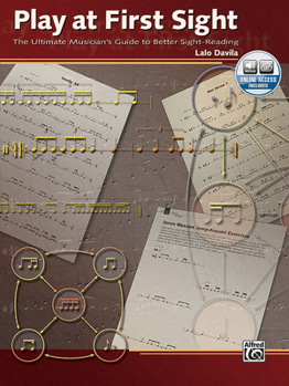 Paperback Play at First Sight: The Ultimate Musician's Guide to Better Sight-Reading, Book & Online Audio Book