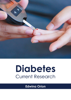 Hardcover Diabetes: Current Research Book