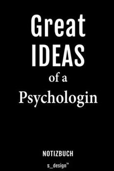 Notizbuch für Psychologen / Psychologe / Psychologin: Originelle Geschenk-Idee [120 Seiten liniertes blanko Papier] (German Edition)