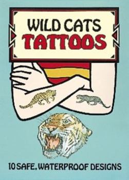 Paperback Wild Cats Tattoos Book