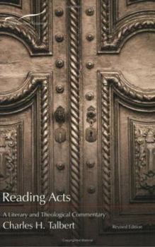 Paperback Reading Acts: A Literary and Theological Commentary Book