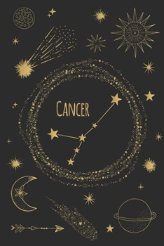 Paperback Cancer: Horoscope Journal - Zodiac Notebook - A Great Cancer Gift Book