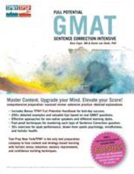 Paperback Full Potential GMAT Sentence Correction Intensive Book