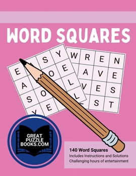 Paperback Word Squares Book