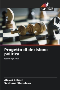 Paperback Progetto di decisione politica [Italian] Book