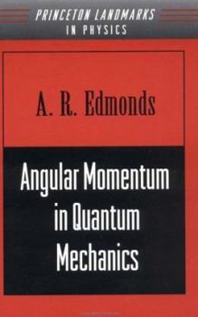 Paperback Angular Momentum in Quantum Mechanics Book