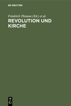 Hardcover Revolution und Kirche [German] Book