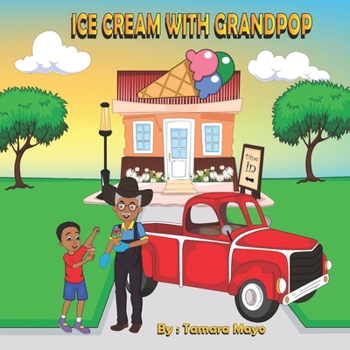 Paperback Ice cream with Grandpop Book