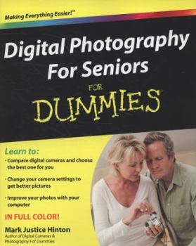 Paperback Digital Photography for Seniors for Dummies Book
