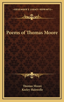 Hardcover Poems of Thomas Moore Book