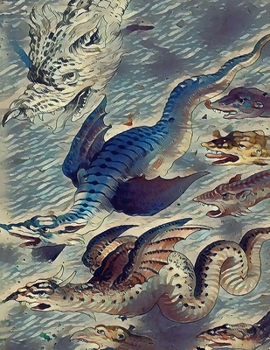 Dragon Journal: 8.5 x 11 Vintage fantasy art cover journal / notebook /diary, 150 lined wide ruled pages, dragon medieval softcover bo