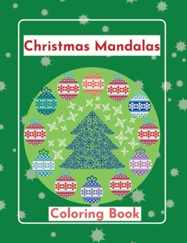 Christmas Mandalas Coloring Book