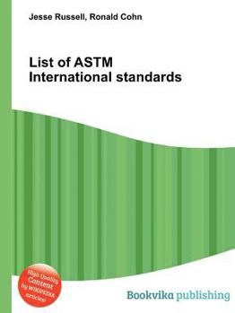 List of ASTM International Standards